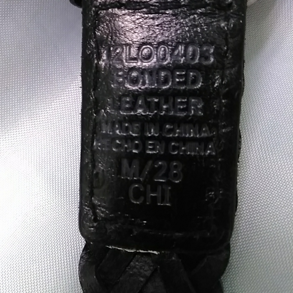Leví's Belt  black (Boy) size M/28 - Picture 4 of 7